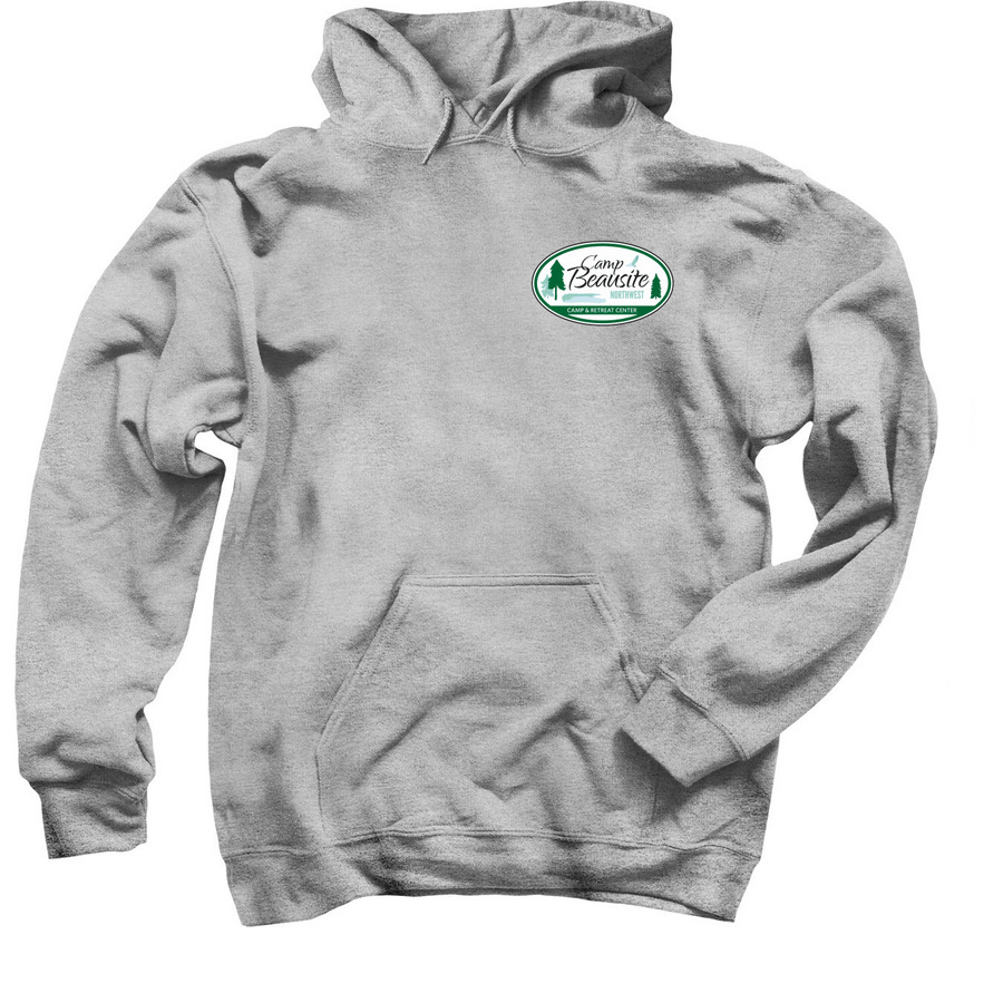 There's No Place Like Camp, a Sport Grey Pullover Hoodie