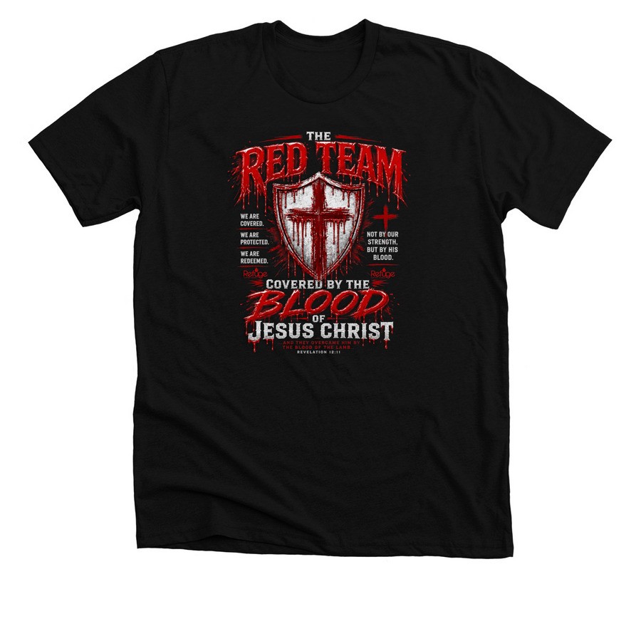 C.O.R. Red Team Apparel&nbsp;, a Solid Black Blend Premium Unisex Tee