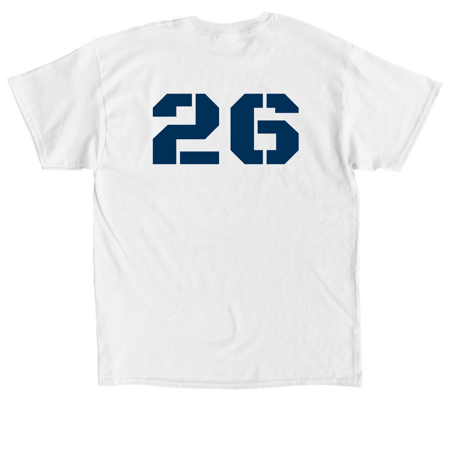 Gorski Lion?s Tailgate Team!, a White Classic Unisex Tee (back-view)