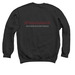 TeamRolandJo, a Black Crewneck Sweatshirt (back-view)