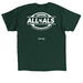 GB vs ALS, a Forest Green Classic Unisex Tee (back-view)