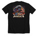 Jokers 250 OG, a Solid Black Blend Premium Unisex Tee (back-view)