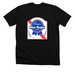 Brujos Blue Rugby Beer, a Solid Black Blend Premium Unisex Tee