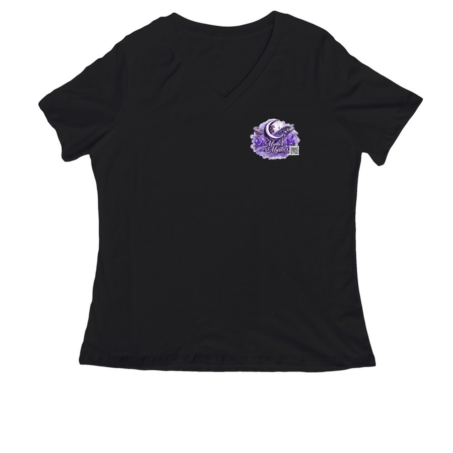 Mimi?s Mystics Vol. I, a Black Women's Relaxed V-Neck Tee