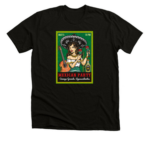 Cienega Grande, a Solid Black Blend Premium Unisex Tee