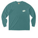 Veterans Program Logo Pocket Tees, a Seafoam Comfort Colors Long Sleeve Pocket Tee
