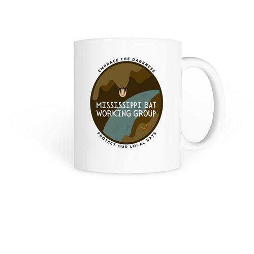 Embrace the Darkness Mug, a White Coffee Mug