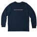 jane doe | you are not alone, a French Navy Stanley/Stella Unisex Creator 2.0 Long Sleeve Tee (back-view)