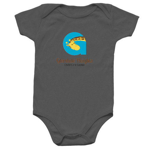Glendale Heights Baby, a Charcoal Infant Onesie