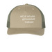 Wild and Grounded, a Pale Khaki/ Loden Green