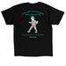 Strong, joyful, unstoppabe, a Black Classic Unisex Tee (back-view)