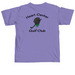 The Heart Center Paw Masters, a Violet Comfort Colors Unisex Tee (back-view)