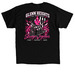 Breast Cancer Clothing, a Black Classic Unisex Tee (back-view)
