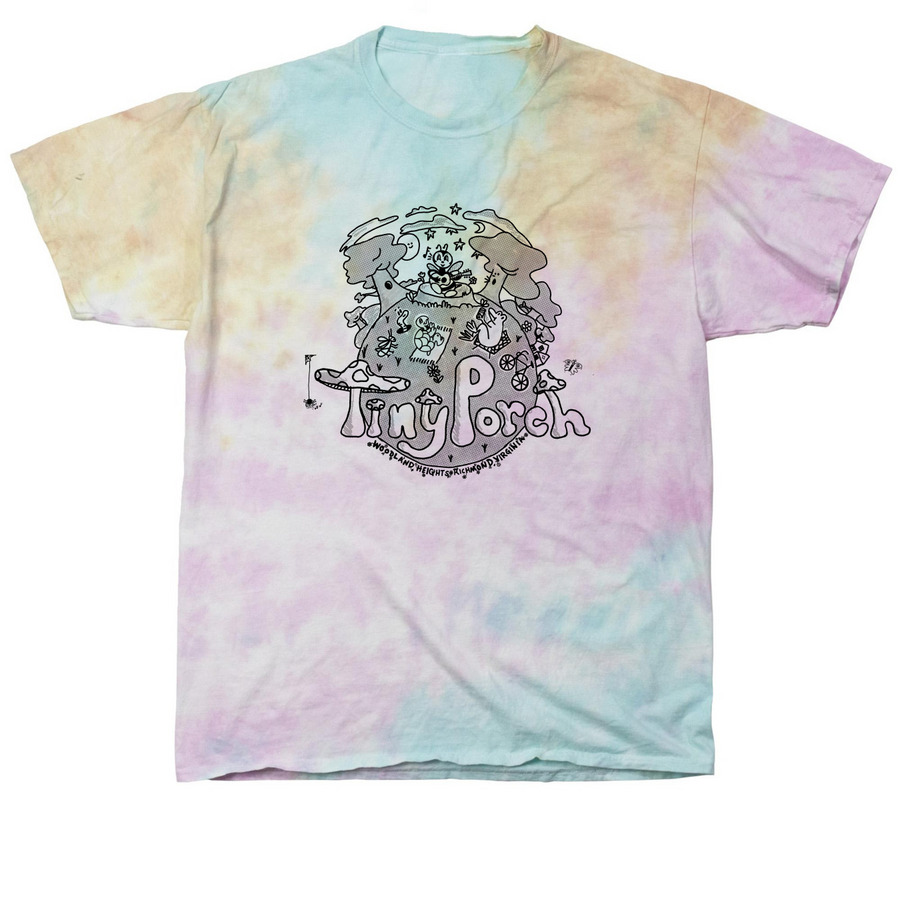 Tiny Porch 2026 T-Shirts, a Snow Cone Classic Tie Dye Tee