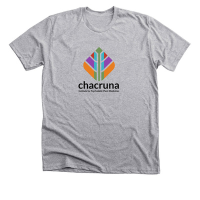 Chacruna Logo Shirt, a Athletic Heather Premium Unisex Tee