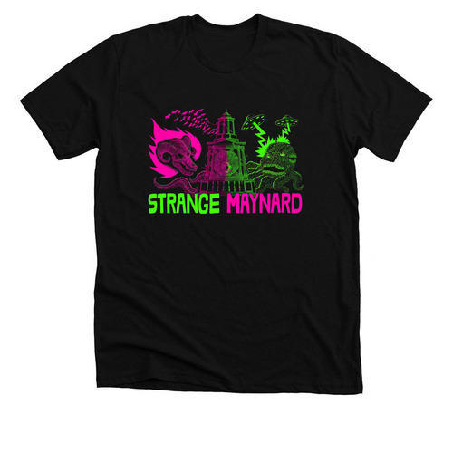 Strange Maynard 2024 Shirt - Alex version, a Solid Black Blend Premium Unisex Tee