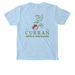 Comfort Colors Pocket Tee, a Chambray Comfort Colors Pocket Tee (back-view)