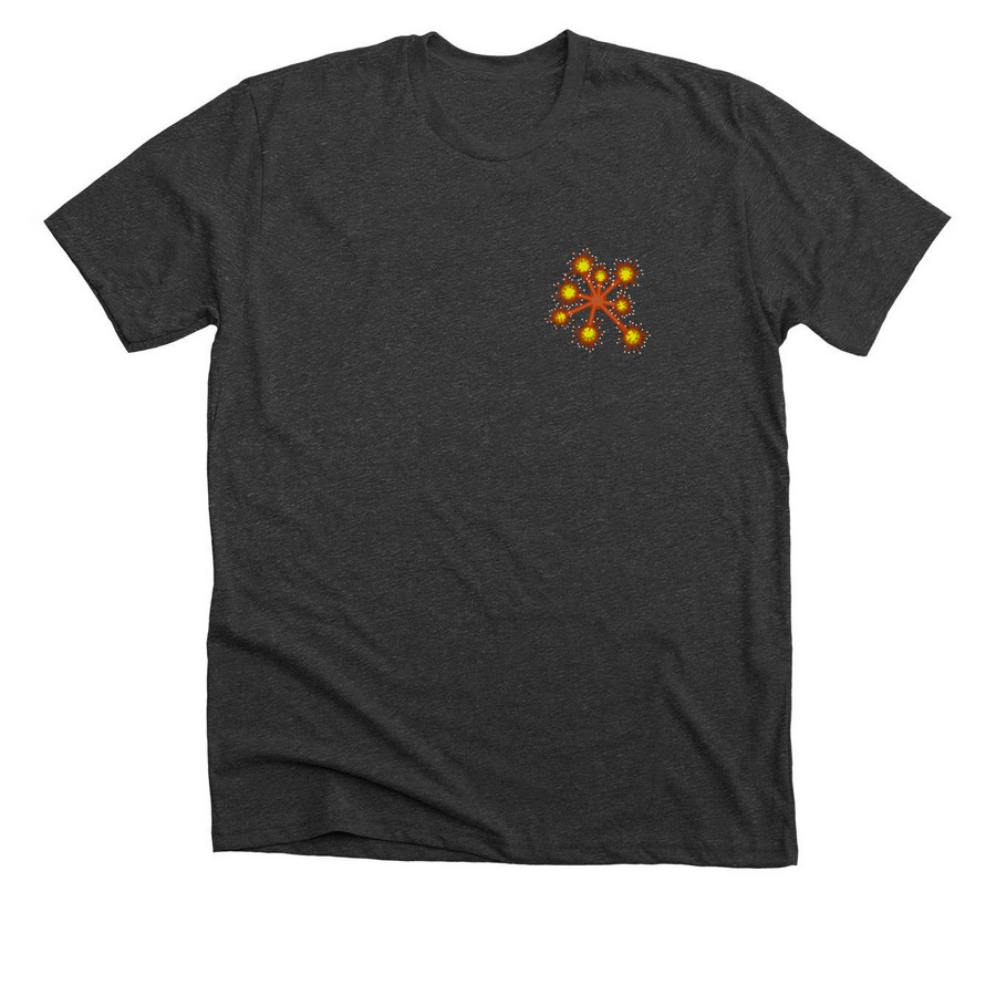 Bogged!, a Dark Grey Heather Premium Unisex Tee