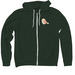 CET Nature Space, a Heather Forest Zip Up Hoodie