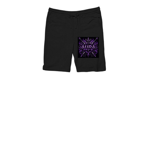 Aura Shorts, a Black Midweight Fleece Shorts