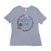 Birds & Flowers, a Vintage Denim Women?s Relaxed Cotton Tee
