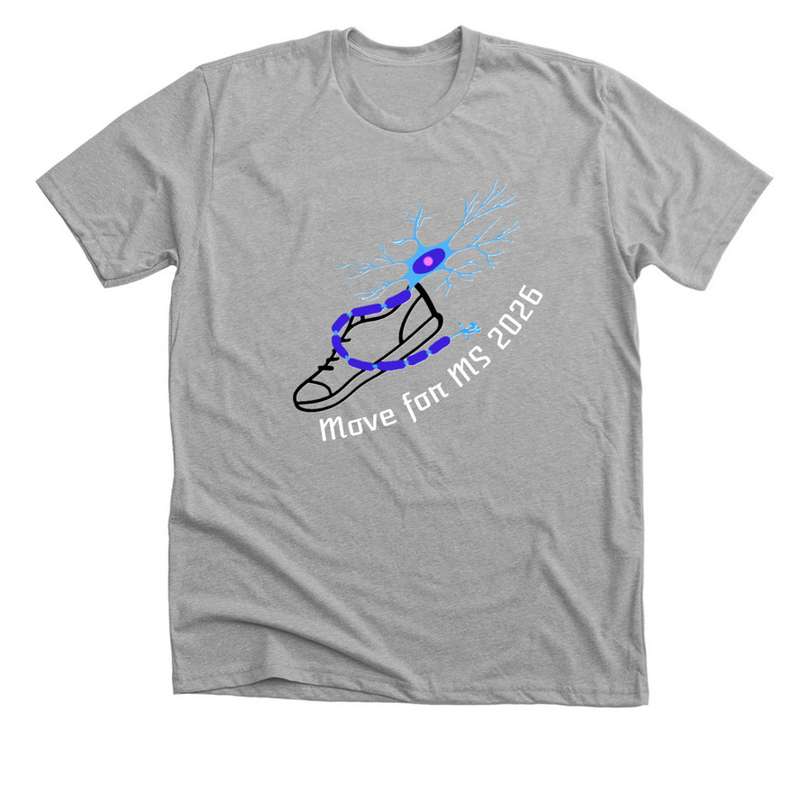 Move for MS 2026, a Athletic Heather Premium Unisex Tee