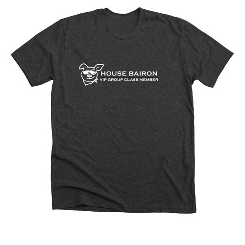 HB?s VIP Members, a Dark Grey Heather Premium Unisex Tee
