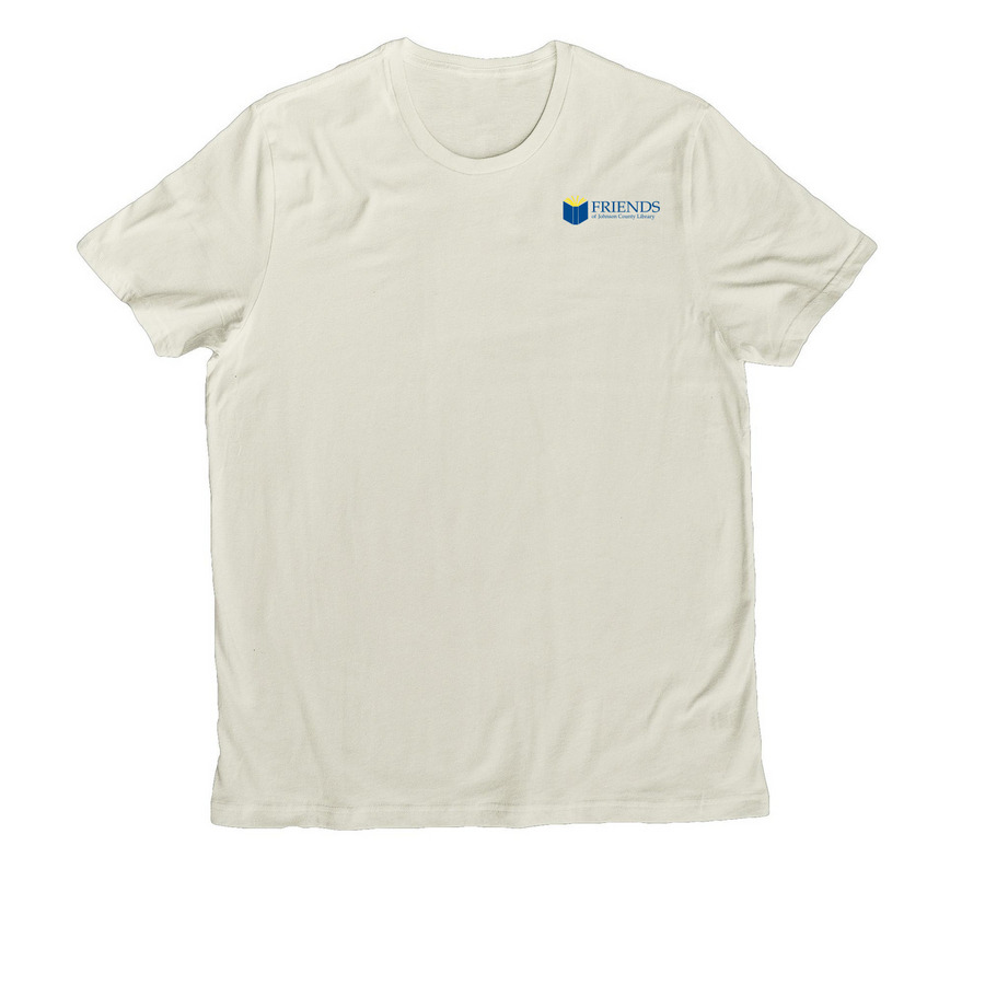 Libraries for All! All for Libraries!, a White Sand Allmade Organic Cotton Unisex Tee