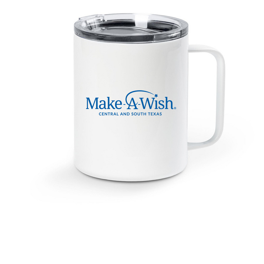 The Classic Collection, Steel Mug, a White Stainless Steel Travel Mug