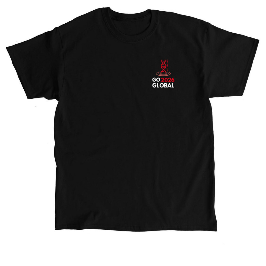 Red Bird Go 2026 Global ALT, a Black Classic Unisex Tee