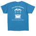 Cool Summer T Colors, a Sapphire Classic Unisex Tee (back-view)