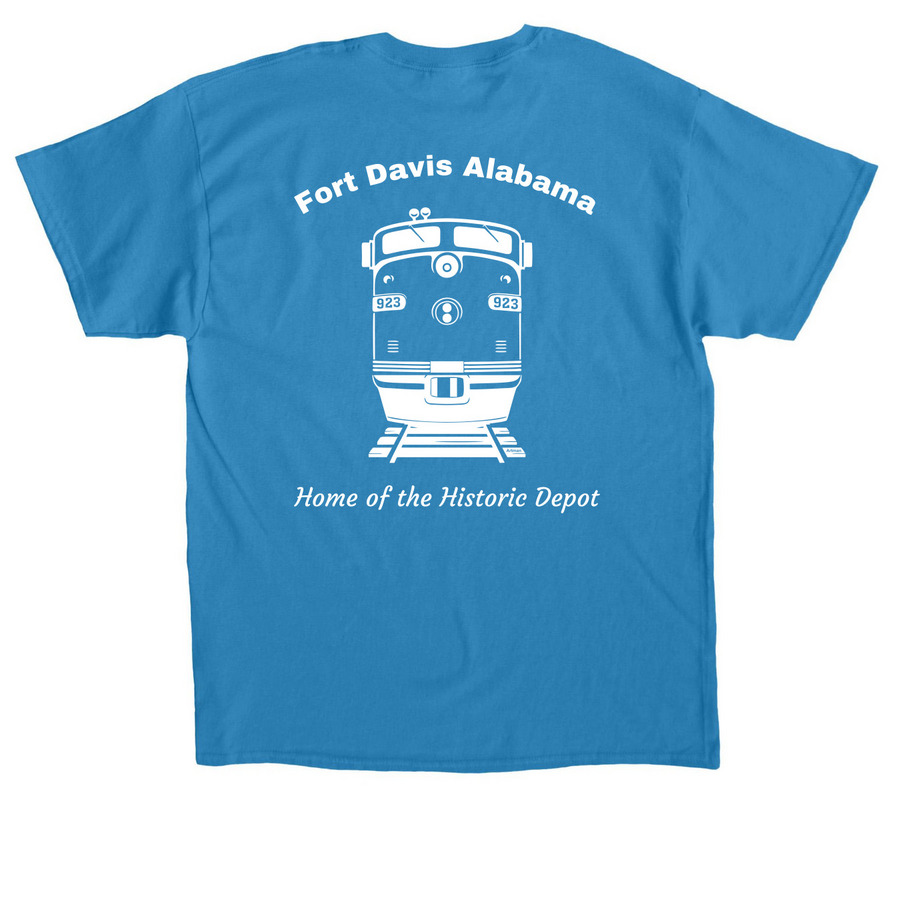 Cool Summer T Colors, a Sapphire Classic Unisex Tee (back-view)