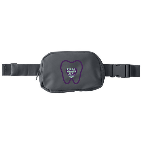 The Bag, a Storm Grey Matte Hip Pack