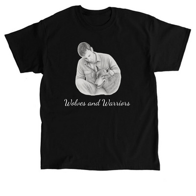 Wolves & Warriors, a Black Classic Unisex Tee