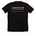 Be part of something bigger than yourself., a Solid Black Blend Premium Unisex Tee (back-view)