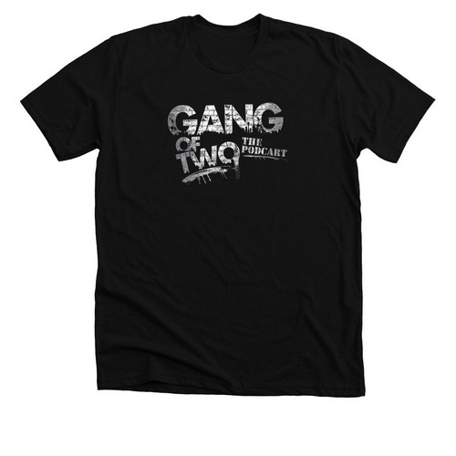 GANG OF TWO - OG LOGO, a Solid Black Blend Premium Unisex Tee