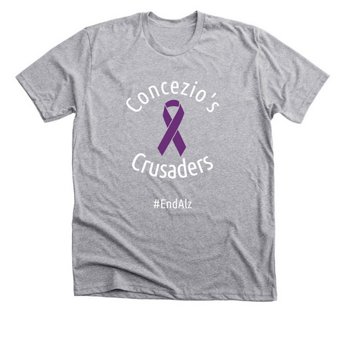 Concezio's Crusaders, a Athletic Heather Premium Unisex Tee