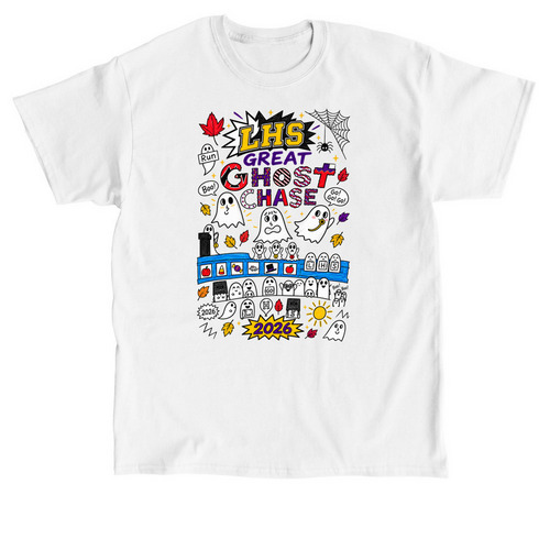 Great Ghost Chase 2026, a White Classic Unisex Tee