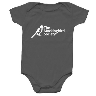 MOCKINGBIRD FAMILY? Baby Onesie, a Charcoal Infant Onesie
