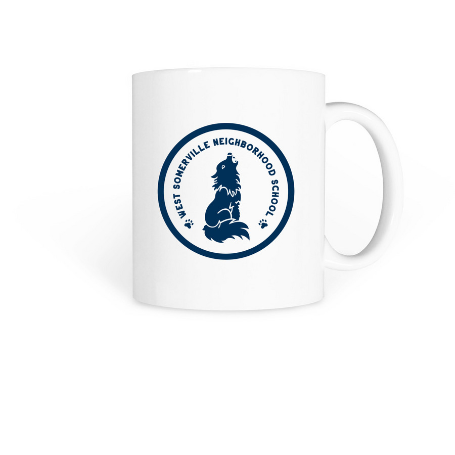 WSNS Mugs, a White Coffee Mug