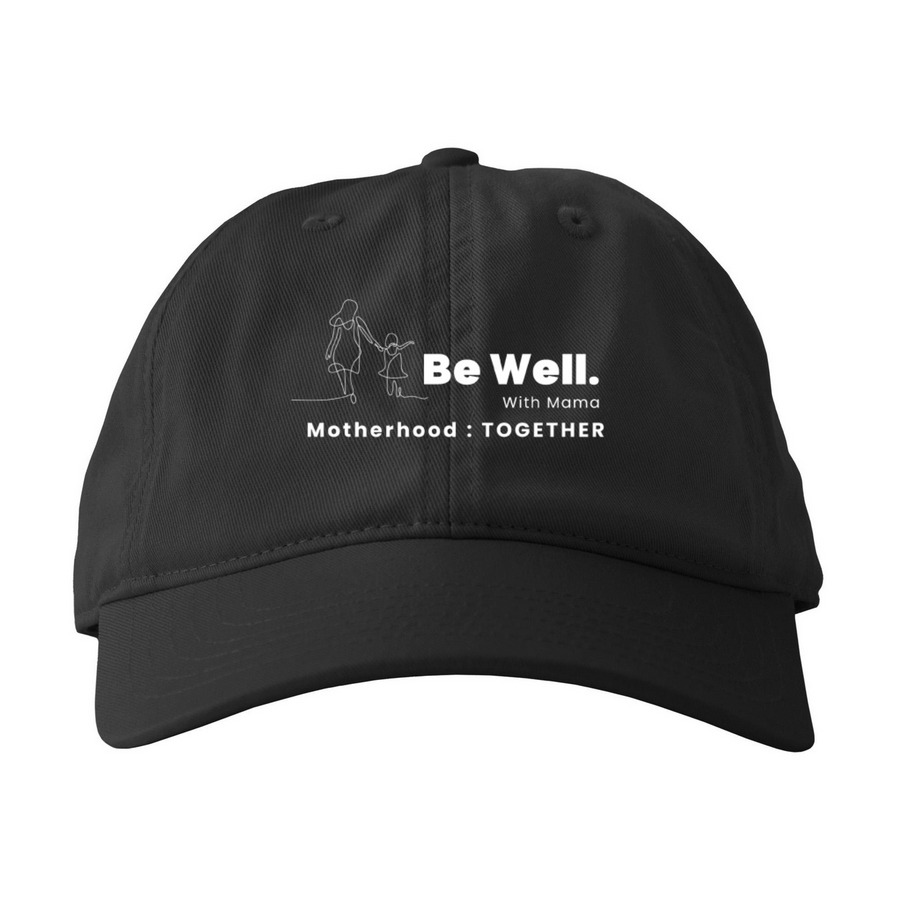 Game Day Hat, a Black Printed Eco Baseball Cap