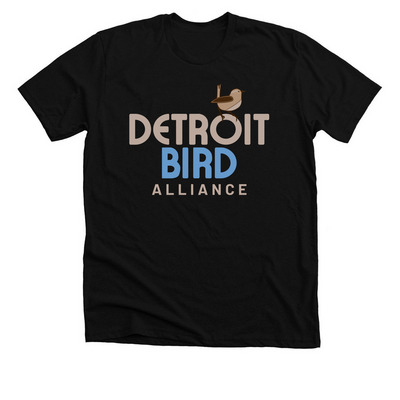 New Logo Merch, a Solid Black Blend Premium Unisex Tee