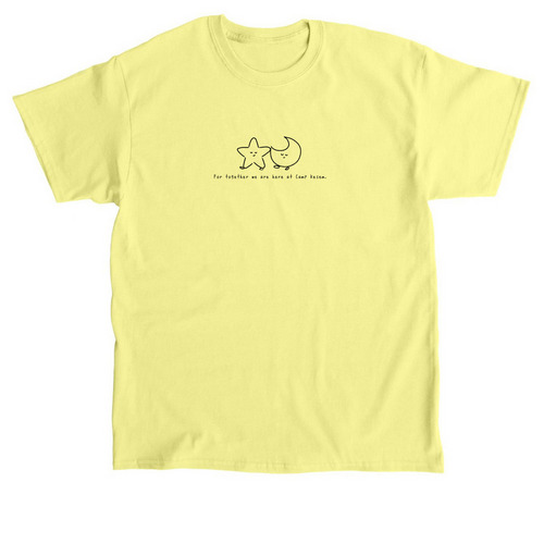 Kesem: Be My Friend (Moon and Star), a Cornsilk Classic Unisex Tee