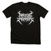 Metal Band Logo, a Solid Black Blend Premium Unisex Tee