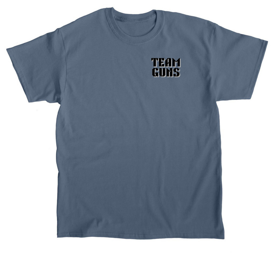 Team Guns: Guns n' Hoses Event Tee, a Indigo Blue Classic Unisex Tee