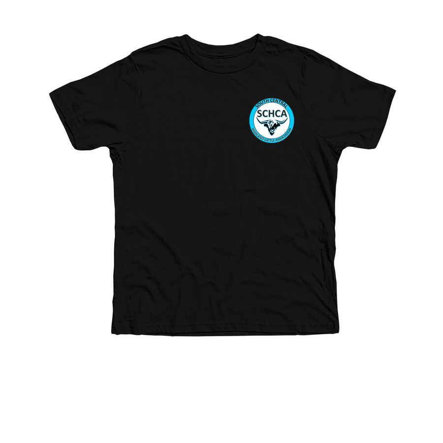 2026 Route 66 Highland Youth, a Solid Black Blend Premium Youth Tee