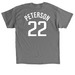 Darryn Peterson Michael Myers T-Shirt V2, a Charcoal Classic Unisex Tee (back-view)