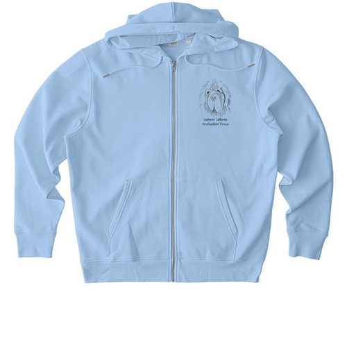Original Sweet Newfoundland&nbsp;, a Blue Soul Stanley/Stella Unisex Cultivator 2.0 Zip Up Pullover Hoodie