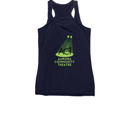 ACT Shirts for Summer, a Navy Women's Racerback