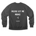 MERGING :(, a Asphalt Premium Heavyweight Crewneck Sweatshirt (back-view)